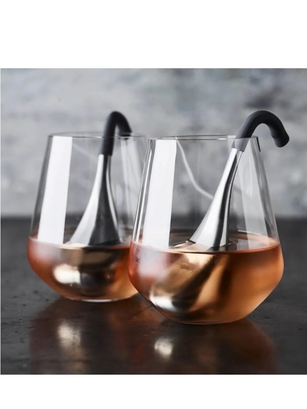 New Williams Sonoma Signature Wine-Chilling Wands Coolers Chillers / Cryo Sticks